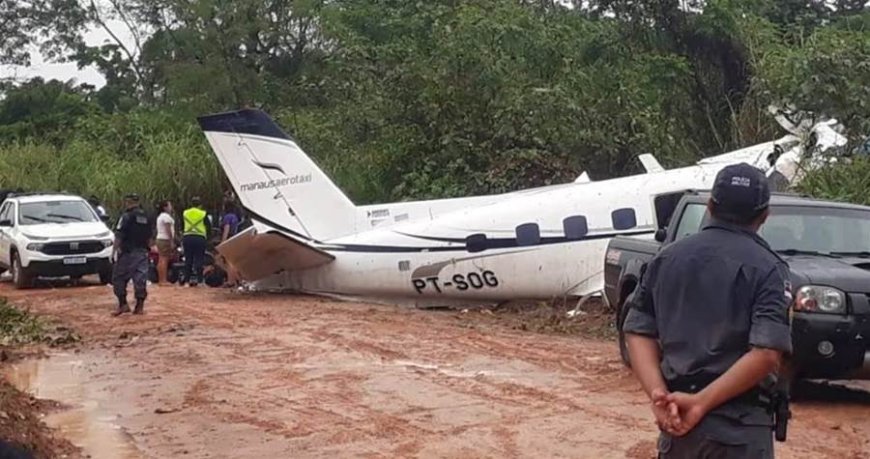 URGENTE: Avião acabou de CAIR em Teresina, e nele estava o nosso querido J