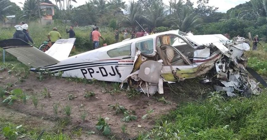 URGENTE: Brasil de Luto, mais um avião acaba de cair e nele estava o nosso querido amado